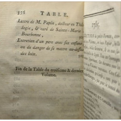 Oeuvres de M. Gessner TOME SECOND + TOME TROISIEME des oeuvres...