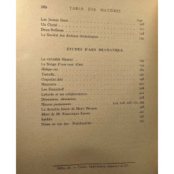 Souvenirs d'un auteur dramatique / études d'art dramatique