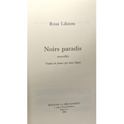 Noirs paradis