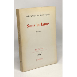 Sous la lame - récits