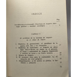 El problema de la sucesión de Augusto / cuadernos taurus 87