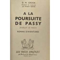 A la poursuite de passy - pursuit of passy - roman d'espionnage