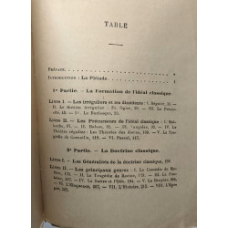 Idées et doctrines littéraires du XVIIe siècle