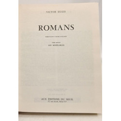 Romans Tome 2 - Les misérables