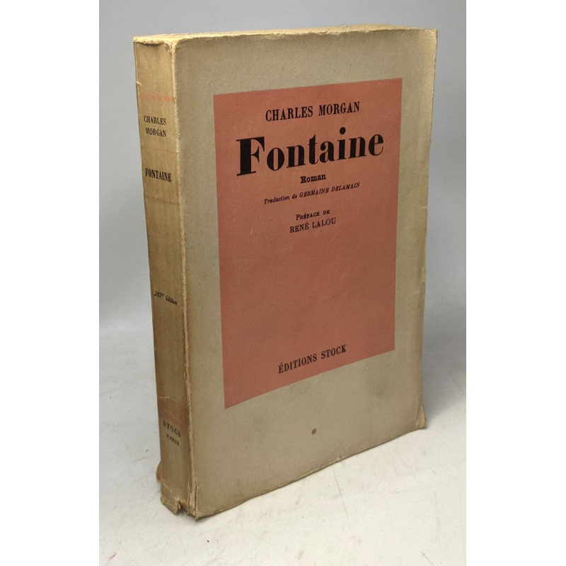 Fontaine - préface de Lalou