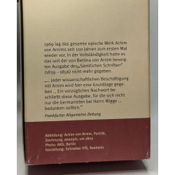 Achim von Arnim - sämtliche romane und erzählungen in drei bänden