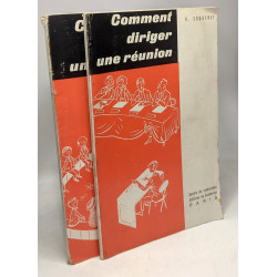 Comment diriger une réunion + Comment faire un exposé --- 2 livres