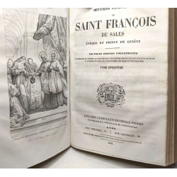 Oeuvres complètes de Saint François de Sale évêque et prince de...