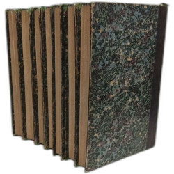 7 volumes des oeuvres de Delavigne: Messéniennes Théâtre tomes:...