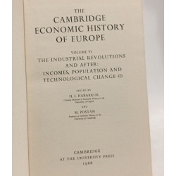 The cambridge economic history of Europe - VI - the industrial...