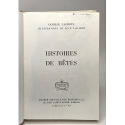 Histoires de bêtes / Rouge et Or dauphine