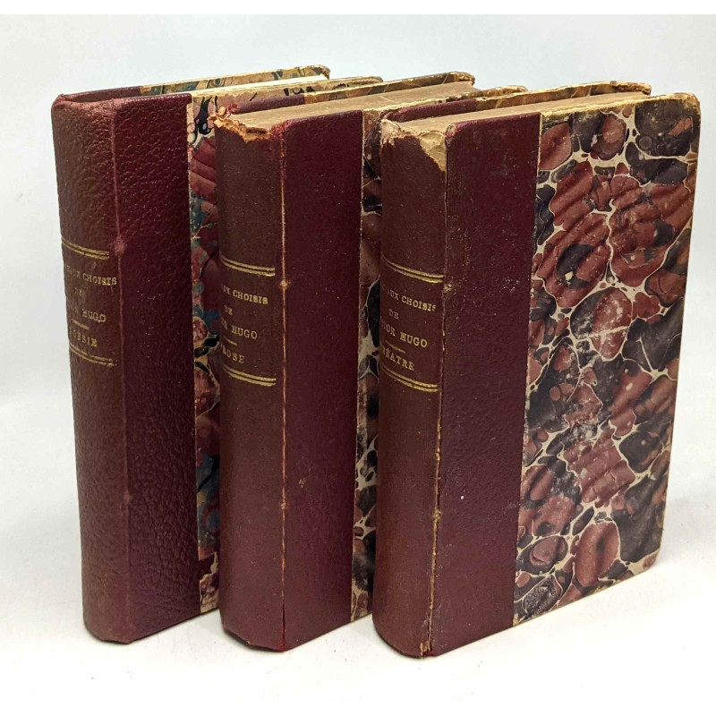 Prose (1930) + Poésie (1946) + Théâtre (1928) - 3 volumes des...