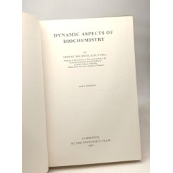 Dynamic Aspects of Biochemistry - fifth edition