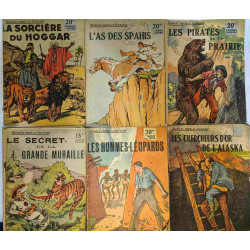 10 livres coll. "Romans pour la jeunesse": Les hommes léopards +...