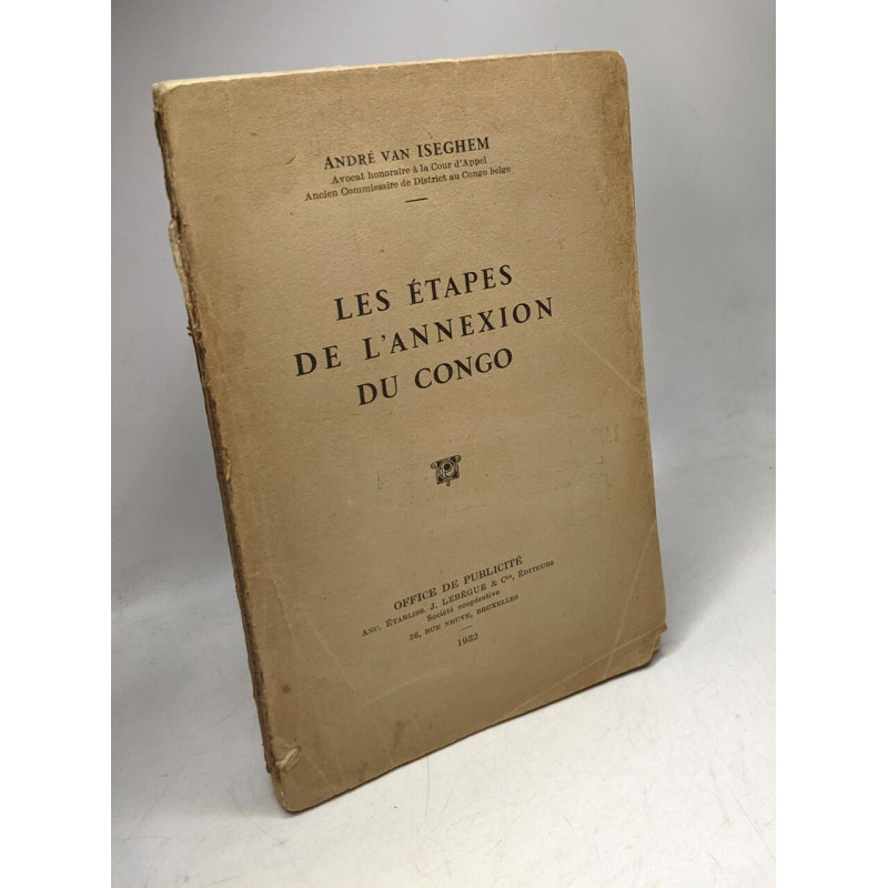 Les étapes de l'annexion du Congo