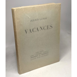Vacances - les amis des cahiers vers II