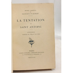 La tentation de Saint Antoine - appendice versions de 1849 et de 1856