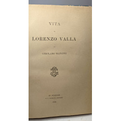 Vita de Lorenzo Valla