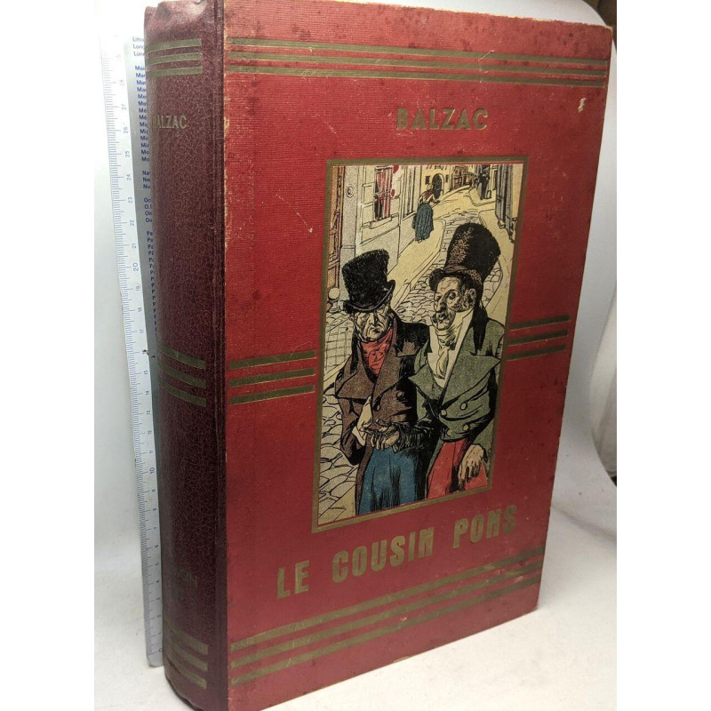 Le cousin pons honoré de balzac édition adaptée pour la jeunesse...