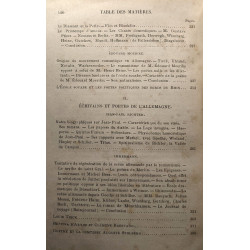 Ecrivains et poètes de l'Allemagne