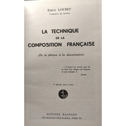 La Technique de la composition française