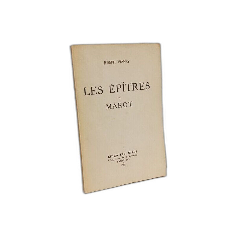 Les épîtres de Marot