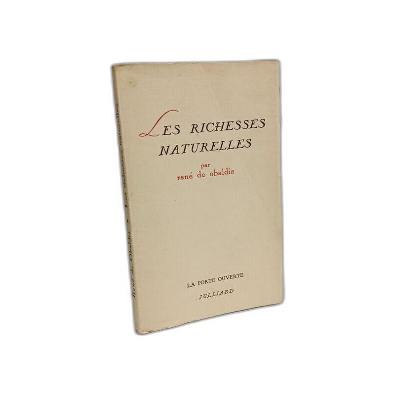Les richesses naturelles