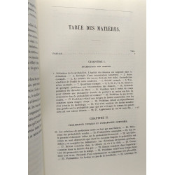 CALCUL DES PROBABILITES
