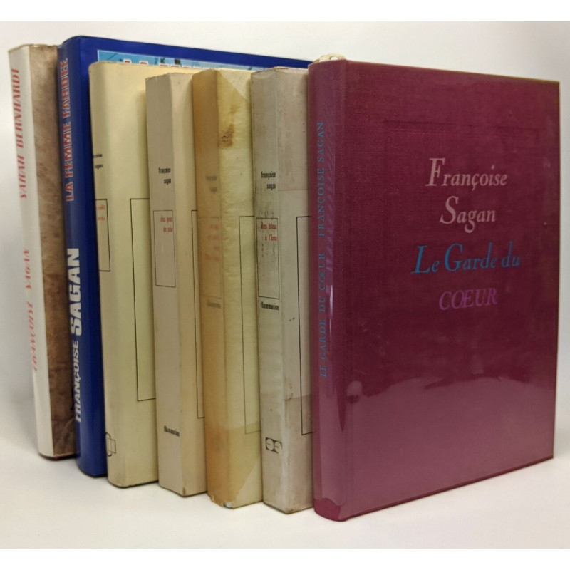 7 romans: Sarah Bernhart : Le rire incassable + Le garde du coeur...