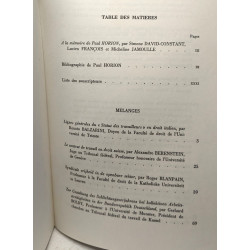 1972 en hommage à Paul Horion - faculté de Droit de Liège
