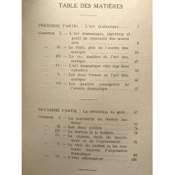 Le théâtre et nous - essais critiques