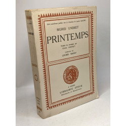 Printemps - traduit par Elsa Cornet - préface de Lucien Maury
