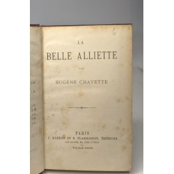 La belle alliette
