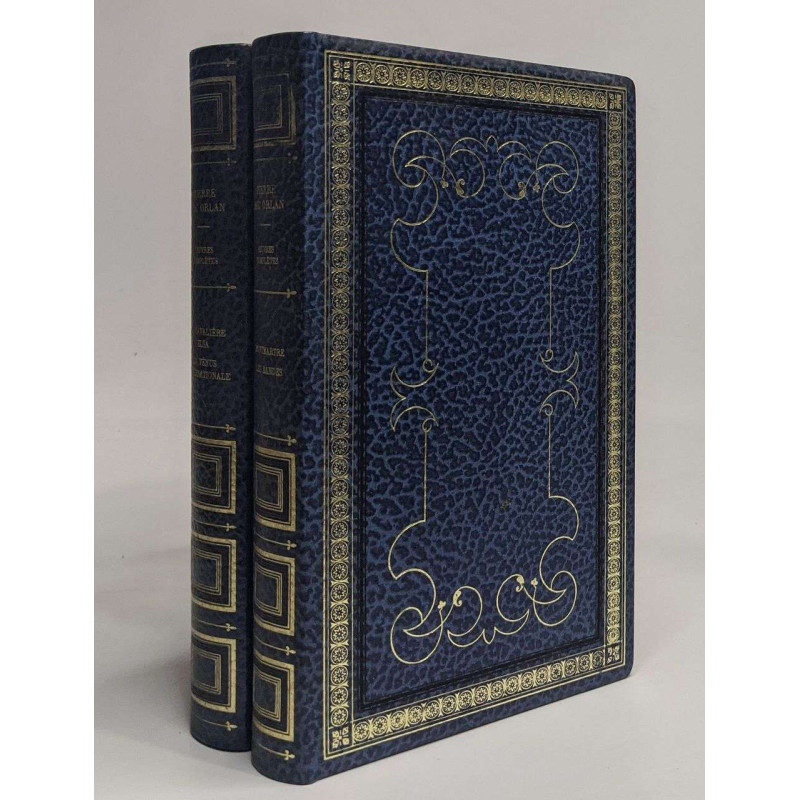 2 Tomes de l'oeuvre complète de Pierre Mac Orlan La cavalière Elsa...