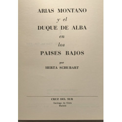 Arias montano y el duque de alba en los paises bajors