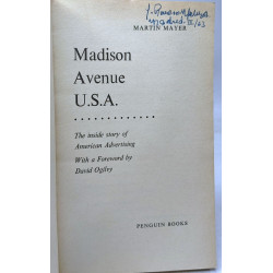 Madison avenue U.S.A