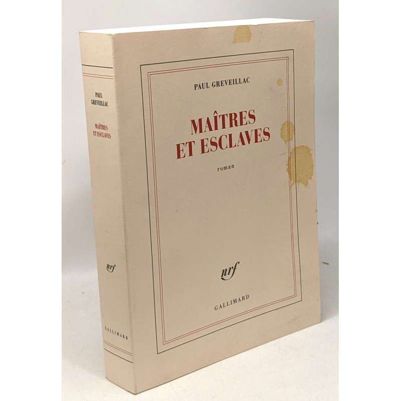 Maîtres et esclaves