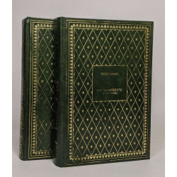 Lot de 2 ouvrages de Stendhal: Le rouge et le noir / La chartreuse...