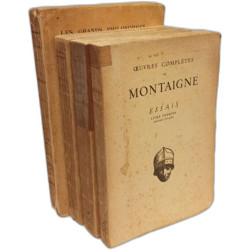 Essais - LIVRE PREMIER: Premier et Second Volume + LIVER SECOND:...