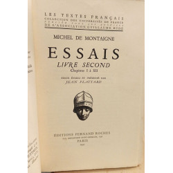 Essais - LIVRE PREMIER: Premier et Second Volume + LIVER SECOND:...