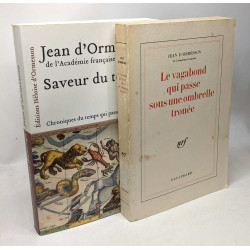 Le vagabond qui passe sous une ombrelle trouée + Saveur du temps,...