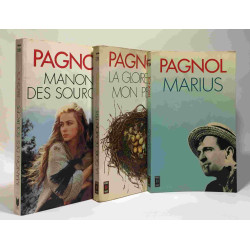Marius + La gloire de mon père + Manon des sources --- 3 livres