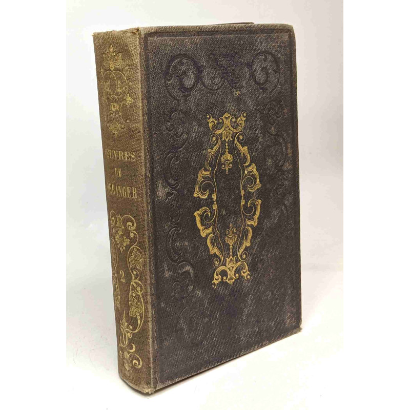 Oeuvres complètes de P.J. de Béranger nouvelle édition ornée de 44...