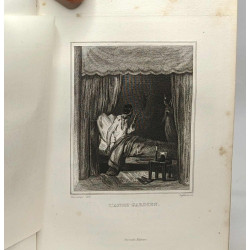 Oeuvres complètes de P.J. de Béranger nouvelle édition ornée de 44...