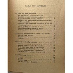 De Pathelin à Ubu Le bilan des types littéraires