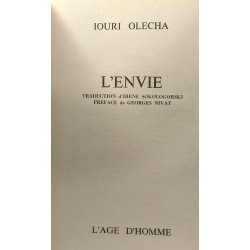 L'envie - classiques slaves