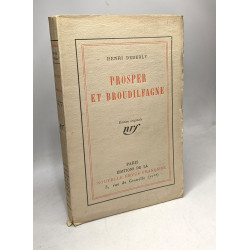 Prosper et Broudilfagne - édition originale