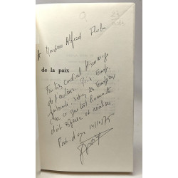 De la paix -- avec hommage de l'auteur