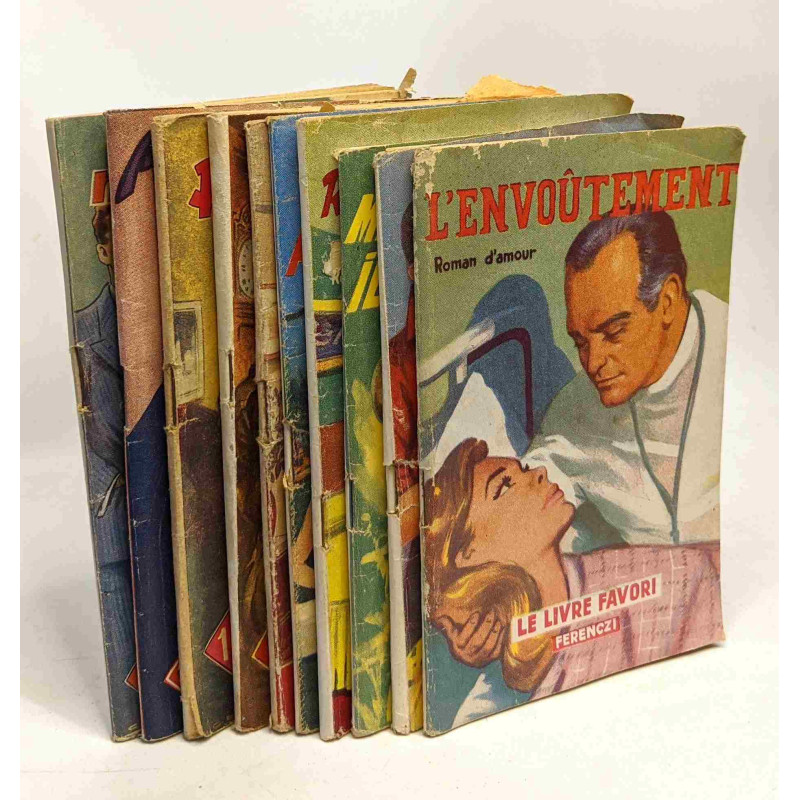 10 livres collection Le livre favori: Ce fût mon premier amour +...
