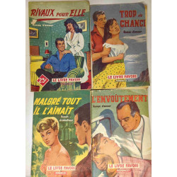 10 livres collection Le livre favori: Ce fût mon premier amour +...